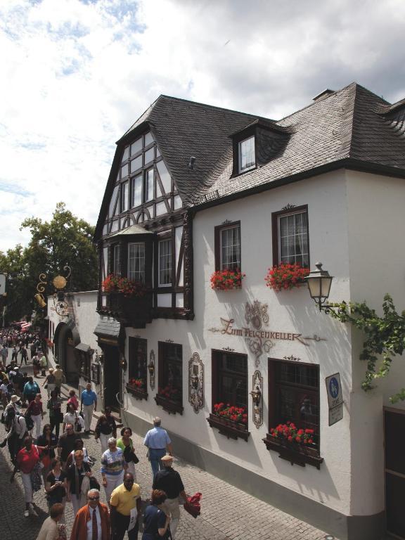 Hotel Felsenkeller Rüdesheim am Rhein Exterior foto